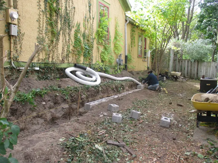 Landscape drainage